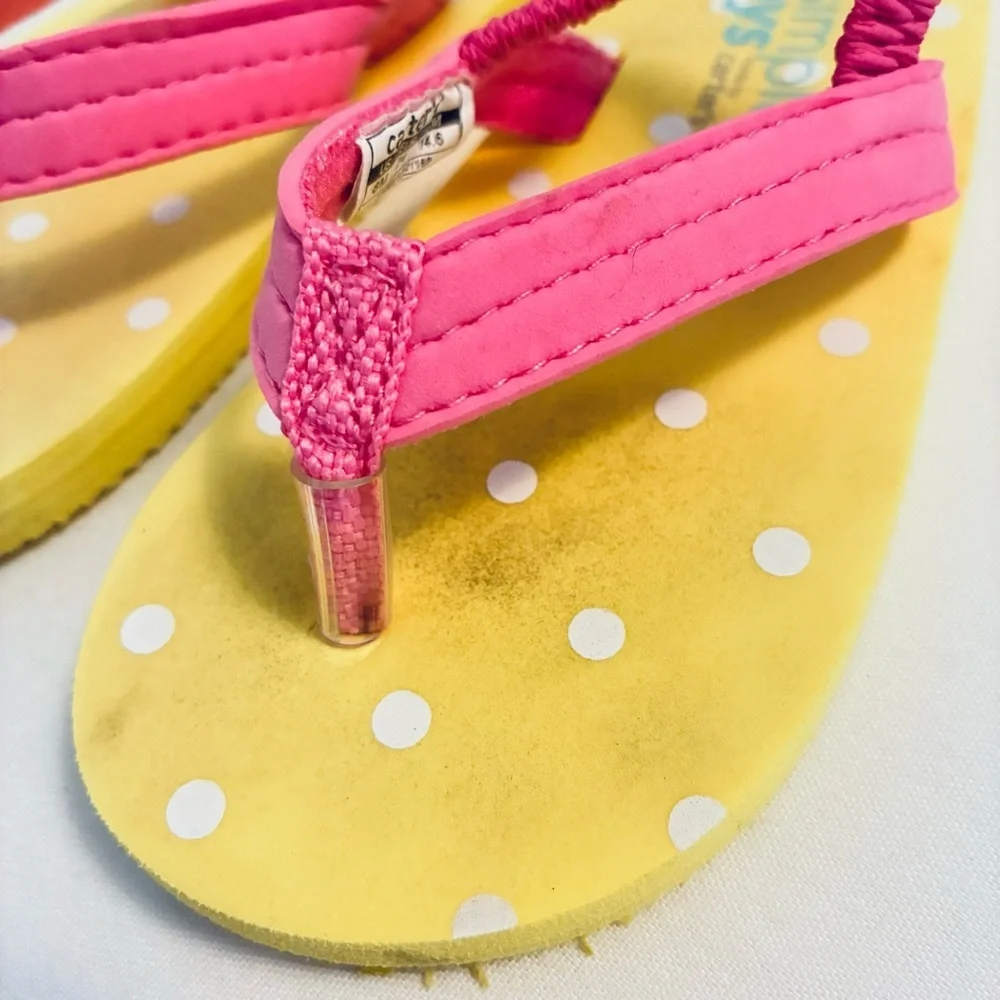 Carter's Simple Joys Toddler Girl's Kimmie Kaia Aqua Set Sandal Size 8